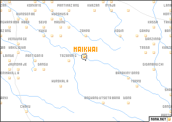 map of Maikwai