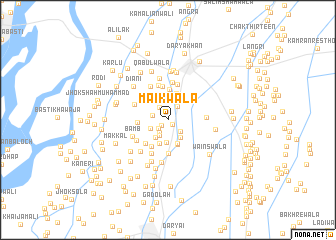 map of Maikwāla