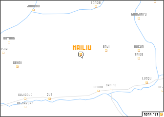 map of Mailiu