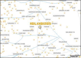 map of Mail Khakrāni