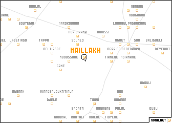 map of Maillakh