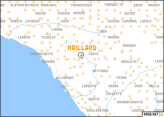 map of Maillard