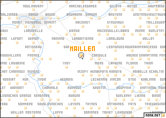 map of Maillen