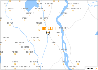 map of Maïllim