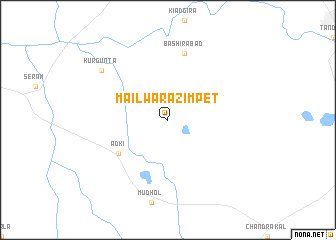 map of Mailwār Azimpet
