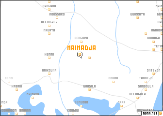 map of Maïmadja