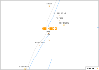map of Maimará