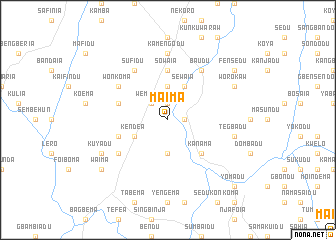 map of Maima