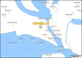 map of Maimbolwa