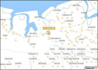 map of Maimeh