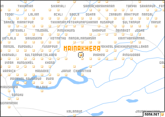 map of Maina Khera