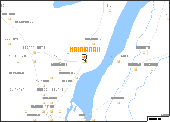 map of Maïnana II