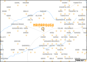 map of Maina Pidugu