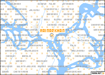 map of Mainarkhān