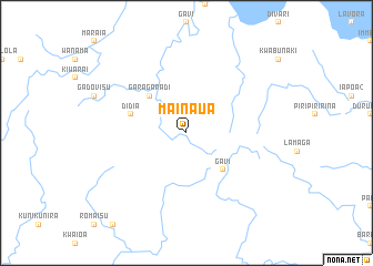 map of Mainaua