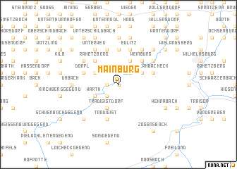 map of Mainburg