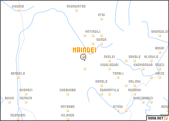 map of Maindei