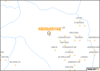 map of Maindonywa