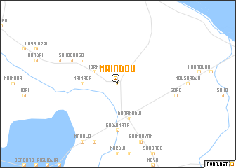 map of Maindou