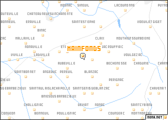 map of Mainfonds
