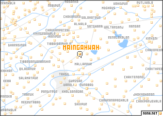 map of Maingahwāh