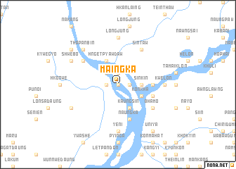 map of Maing Ka