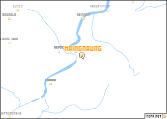 map of Maingnaung