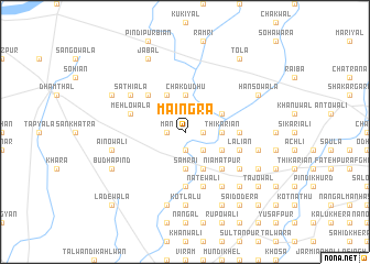 map of Maingra