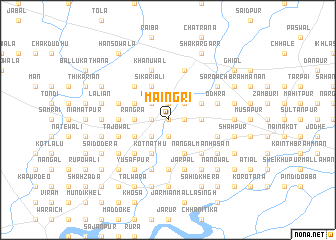 map of Maingri