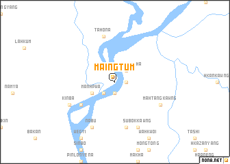 map of Maingtum