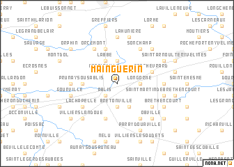 map of Mainguerin