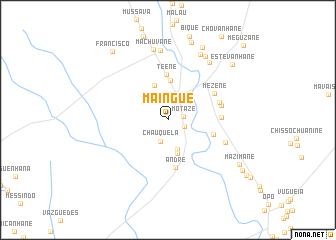 map of Maingue