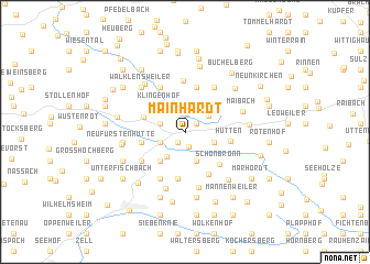 map of Mainhardt