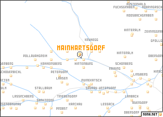 map of Mainhartsdorf