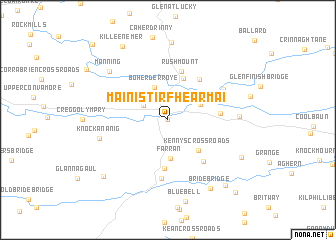 map of Mainistir Fhear Maí