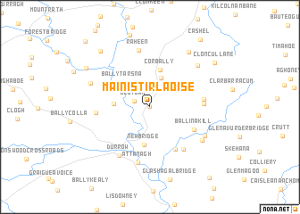 map of Mainistir Laoise