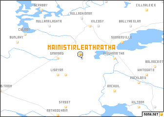 map of Mainistir Leathrátha