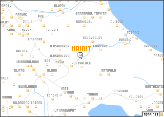 map of Mainit