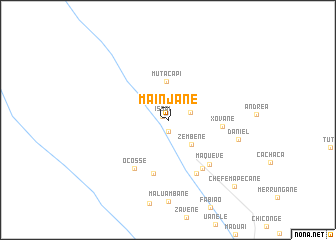 map of Mainjane