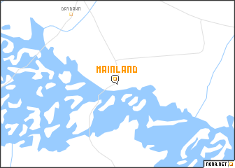 map of Mainland