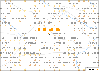 map of Mainnemare