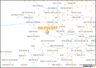 map of Mainsdorf