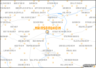 map of Mainsondheim