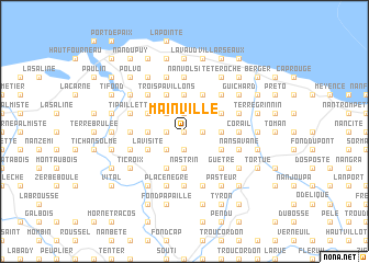 map of Mainville