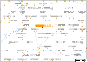 map of Mainville