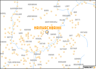 map of Mainwach Baihk