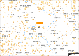 map of Māīn