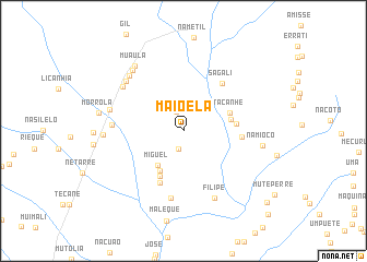 map of Maioela