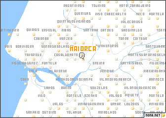 map of Maiorca