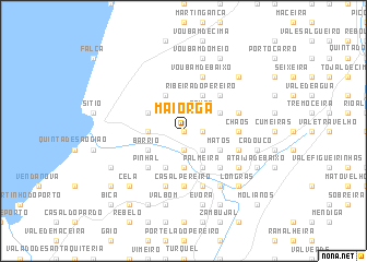 map of Maiorga